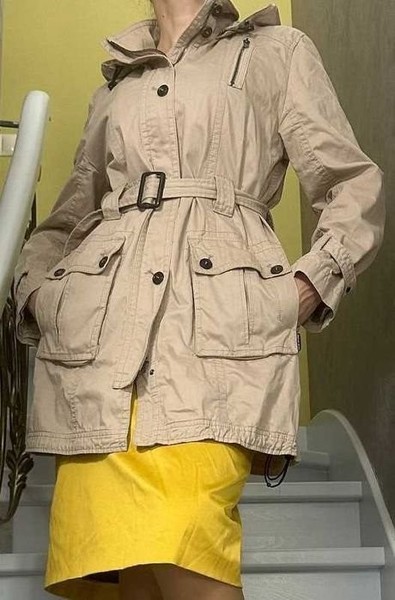 Women Marccain Sports Jacket Beige 38