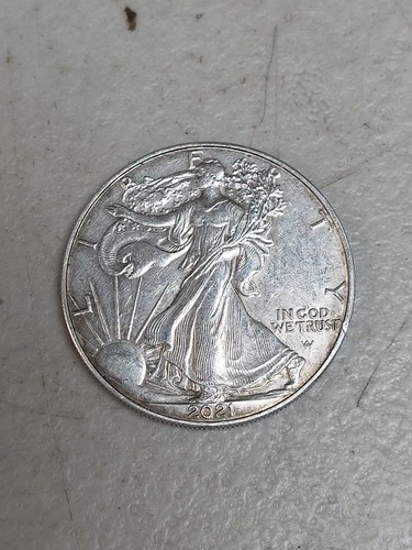 2021 Walking Liberty Silver Dollar 1oz Fine Silver
