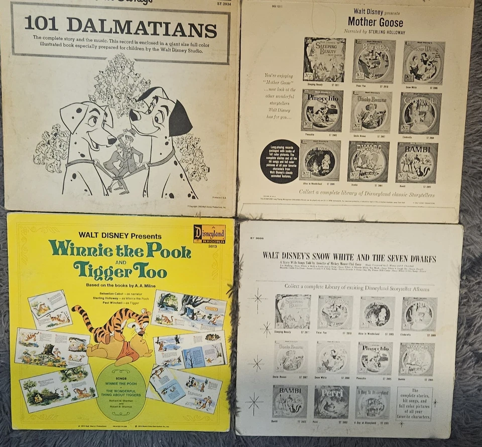 12 discos de vinil vintage da Disney - Imagem 2 de 4