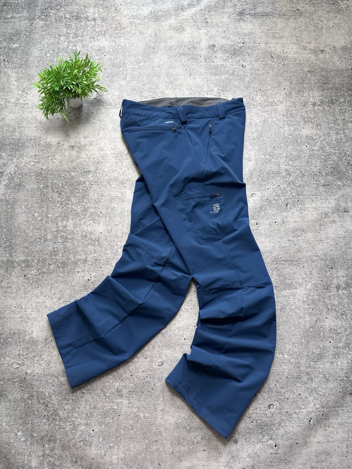 Pantaloni da sci leggeri vintage Salomon Y2K cargo escursionismo outdoor Gorpcore streetwear