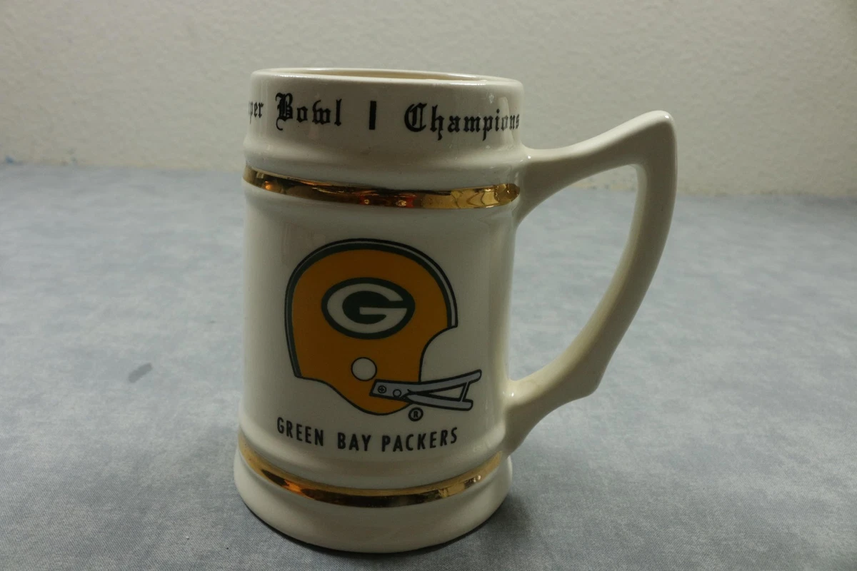 Tasse Bière Green Bay Packers - 1 Litre - Verre Gravé - NFL - Supporters
