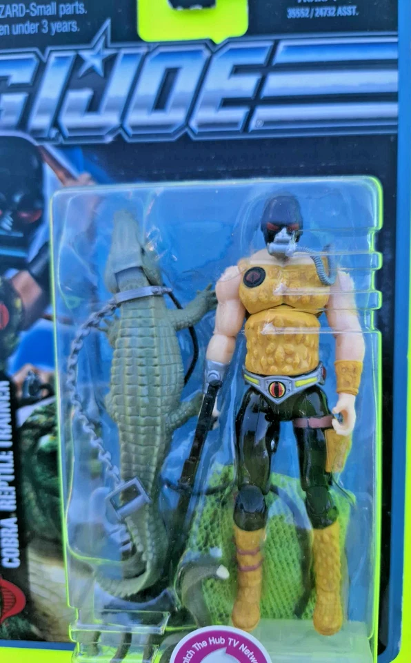 GI Joe Pursuit of Cobra Croc Master Cobra Entrenador de Reptiles Foto 2 de 3