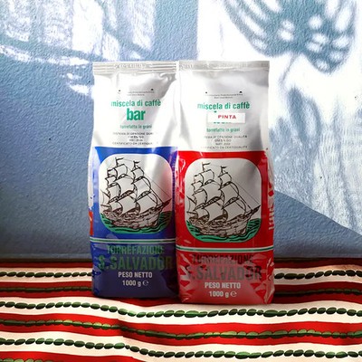 San Salvador Espresso Kaffeebohnen Probepaket ''Gusto'' | Bohnen 2 kg