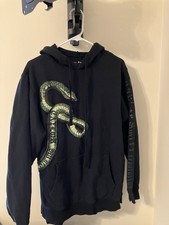 Taylor Swift 2017 Reputation Tour Embroidered Snake Hoodie Size XS