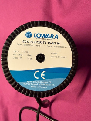 Lowara ECO Floor-T1 15-6/130 2021032600141
