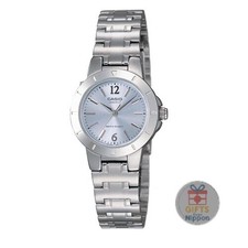 Casio Standard Women's Quartz Watch LTP-1177A-2AJF Blue Stainless Steel