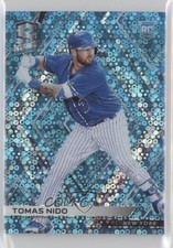 2018 Panini Chronicles Spectra Neon Blue Prizm 2/99 Tomas Nido #82 6fs