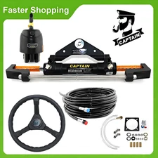 Boat Hydraulic Steering System Kit Marine Outboard Engine UP 100HP 150HP 300HP