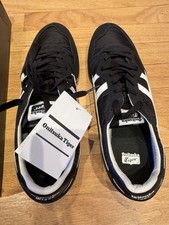 1183B400-001 Onitsuka Tiger SERRANO BLACK WHITE Men's 12.5