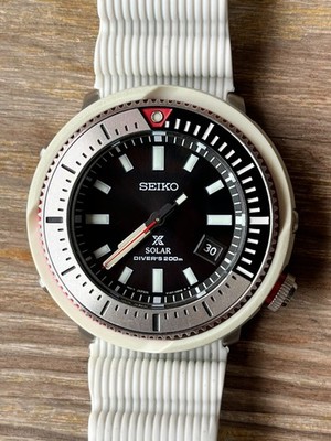Seiko Prospex SNE545_P1 Solar Black Dial 46mm Diver 200M Men's Watch