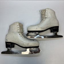 Risport Laser Figure Skates MK Club 2000 Blades Women s Size 260 US 8 Italy
