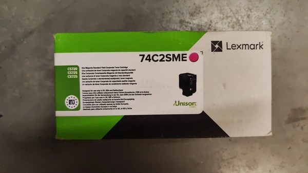 Original Lexmark 74C2SME Magenta Toner CS720 CS725 CX725 De Kostenloser Versand-image