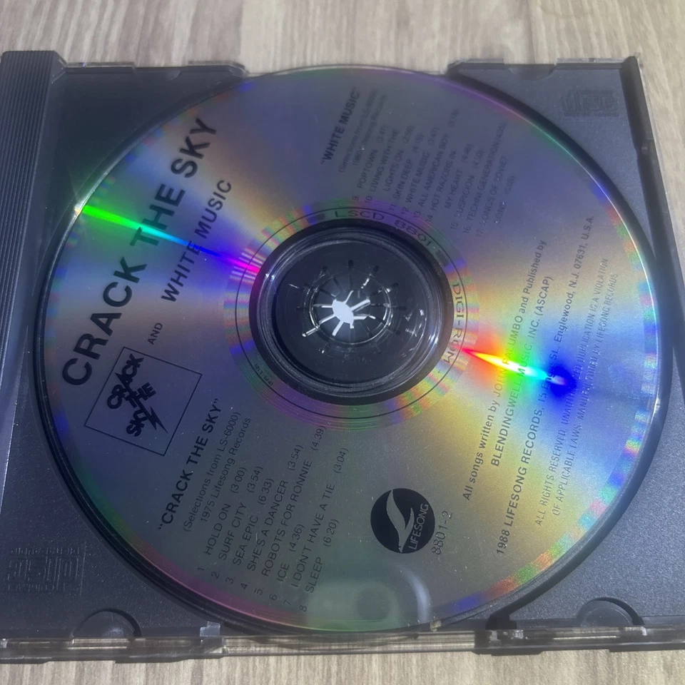 White Music by Crack the Sky (CD, Lifesong) - Image 2 of 4