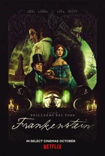 Guillermo Del Toro's Frankenstein Movie Poster (2025) - 11x17 Inches | NEW USA
