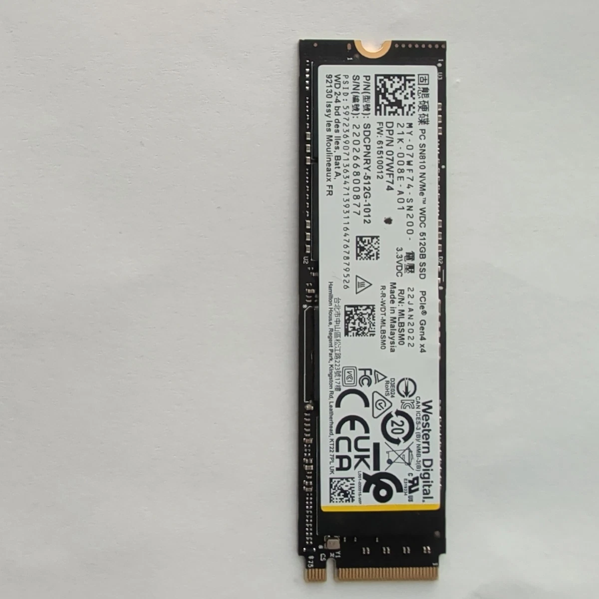 Western Digital 512 GB Internal Solid-State Drives for sale | eBay