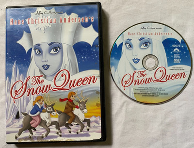 The Snow Queen DVD 1991 Family Animation Good Condition Billy Booth