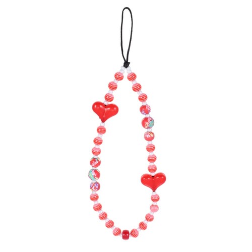 Mobile Phone Chain Lanyard Colorful Beaded Cellphone Charm Strap - 第 1/12 張圖片