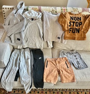 Little Boys Size 7/8 Clothing Bundle - Zara, HM, Nike, Adidas, Target