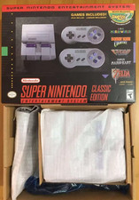 SNES Super Nintendo Classic Mini Super Entertainment System 21 Games
