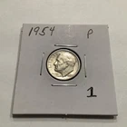 1954 P Roosevelt Dime ￼ Exact Coin Shown ￼