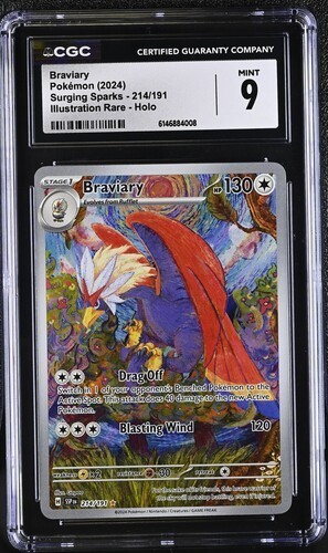 Braviary graded CGC 9 for sale on eBay