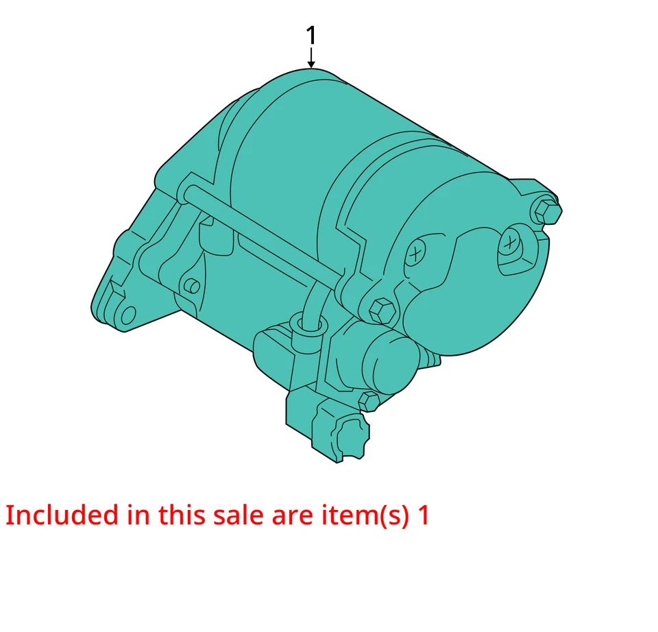 Toyota Tacoma 2012 motor de arranque fabricante de equipos originales 106 k millas - LKQ349609785 Foto 4 de 4