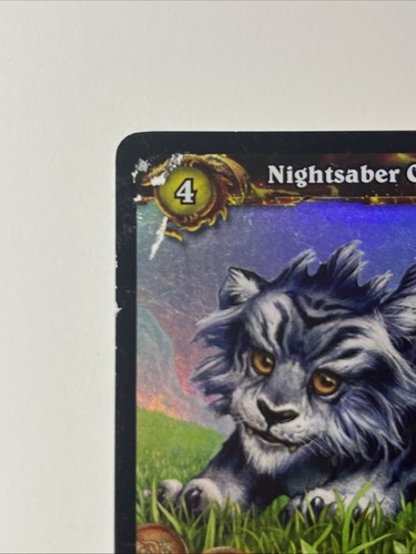 Nightsaber Cub - WoW TCG Loot Card - Unscratched game code - World of Warcraft - Picture 2 of 3