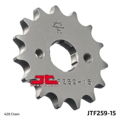 Ritzel 15 Zähne für AJP PR4 125 Supermoto Pro 2010-2013 von JT-sprockets - Neu