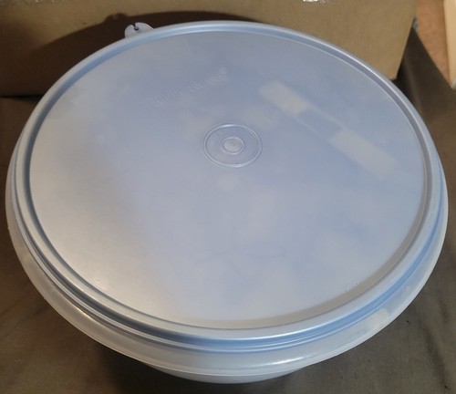Vintage Tupperware 12 Tassen Aufbewahrung Rührschüssel 272 Schere & metallic blau Dichtung 230 - Bild 2 von 6