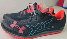 NWT Under Armour Brigade XC Low Men's Size 6.5 XC Spike Shoes Laces Tool