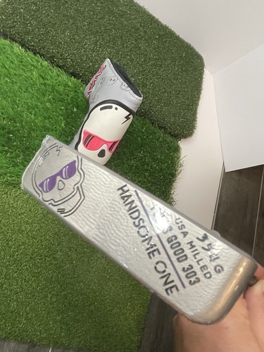 SWAG HANDSOME ONE 2ND GEN PUTTER RH 34" PURPLE LIMITED EDITION BRAND NEW! - Picture 5 of 12