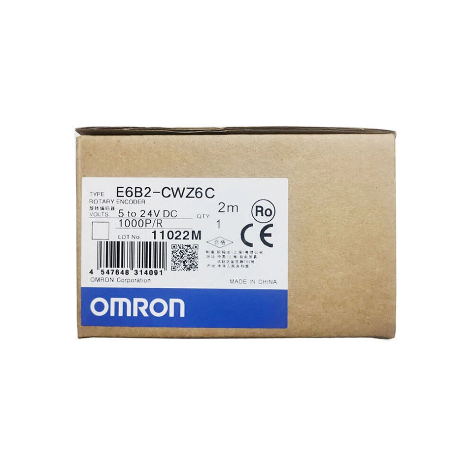 Omron E6B2-CWZ6C 10P/R 30P/R 40P/R 50P/R 80P/R 100P/R 300P/R 800P/R 5000P/R Lot - Image 2 of 4