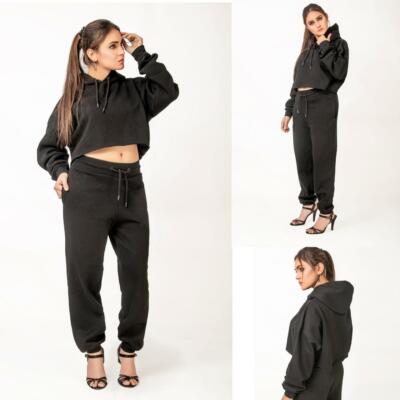 Jogginganzug Damen - Bequemer Hoodie & Jogginghose Set Für Herbst/Winter