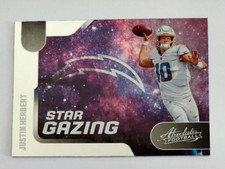 Justin Herbert Star Gazing Absolute SG-3 Los Angeles Chargers 2022 Panini