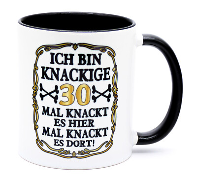 Geschenkidee zum 30. Geburtstag Frau Mann Tasse lustige Arbeitskollegen Kollegin