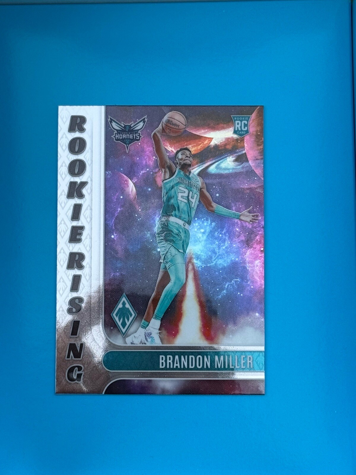 2023-24 Phoenix SILVER HOLO Rookie Rising Brandon Miller DEBUT #10