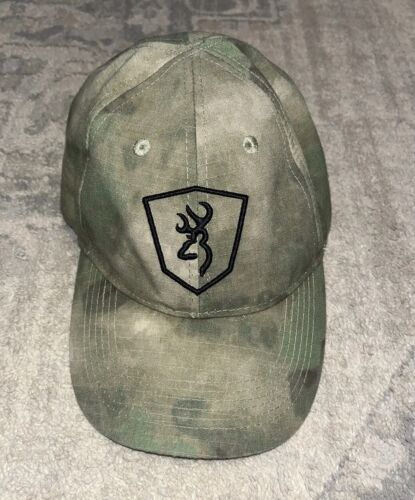 Browning Buckmark Hat Camouflage Adjustable Black Label Men’s - Picture 1 of 5