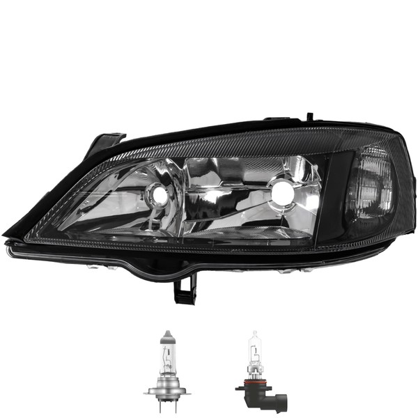 Halogen Scheinwerfer Links H7 FüR Opel Astra G Cabriolet CC Coupe Inkl. Lampen-image