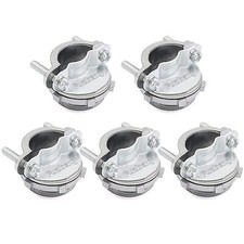5Pack 1 inch NM Cable Clamp Connectors for Metallic Conduit Protect Cables Si...