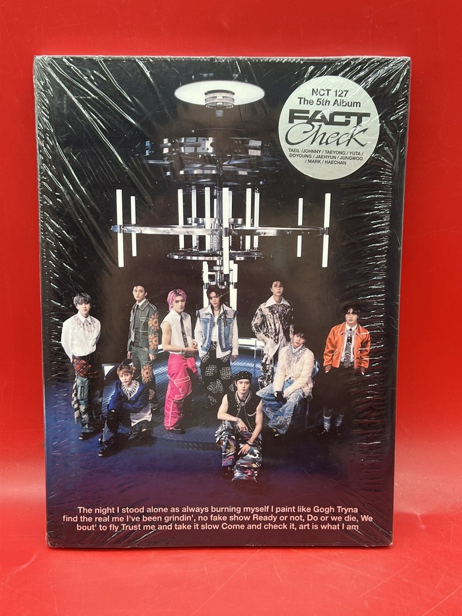 NCT 127 5TH ALBUM FACT CHECK [CHANDELIER VER.] [PHOTOBOOK] CD K