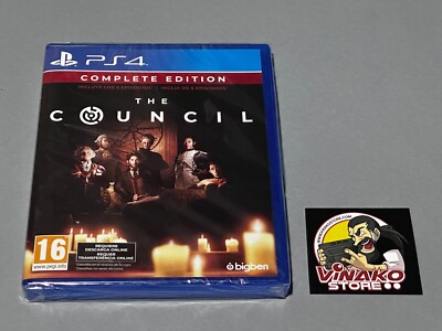 THE COUNCIL COMPLETE EDITION SONY PLAYSTATION 4 PAL VERSIEGELT.