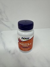 Now Supplements Vitamin D-3 2000 IU, 120 Softgels Bone Immune Health Exp 06/28