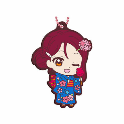 Love Live Summer Festival Rubber Strap Keychain Charm ~ Riko Sakurauchi @29377