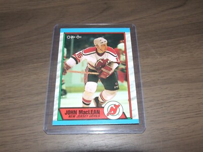 1989-90 opc #  102 john maclean