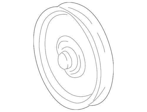 Polea de bomba de dirección asistida para Ford Mercury Monterey 1999-2007 (P/N 5F2Z-3A733-AA)
