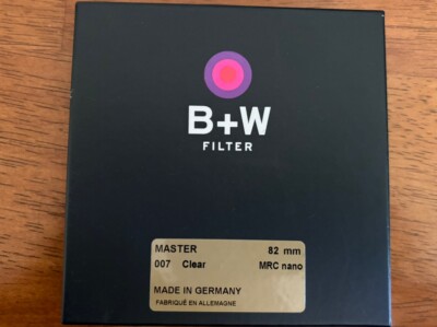 B+W MRC MASTER 007 Clear Filter 82mm Nano