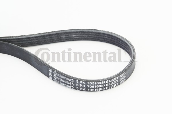 Continental Ctam 5PK705 Elast V-Ribbed Belt For Ford Volvo-image