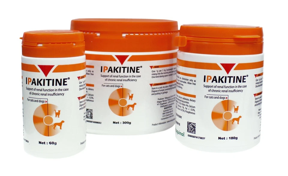 IPAKITINE¹chien chat supplement nutrition soutien traitement insuffisance renal