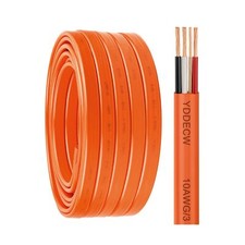 10/3 NM-B Wire with Ground - 50FT Non-Metallic Sheathed Cable 100 Pure Coppe...