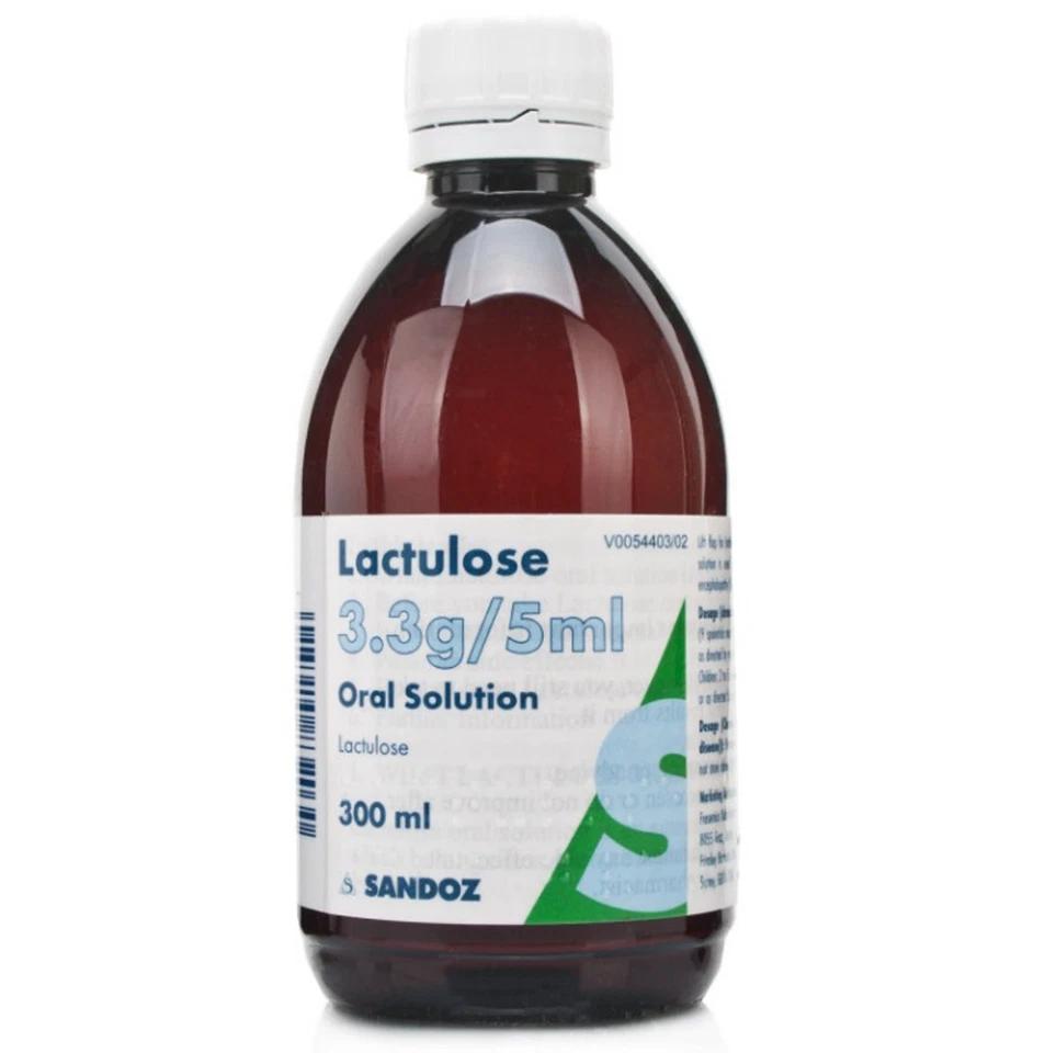 SANDOZ Lactulose Solution - Constipation Relief - 300ml - Brand May Vary